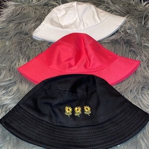SHEIN Bucket Hat Bundle of 3